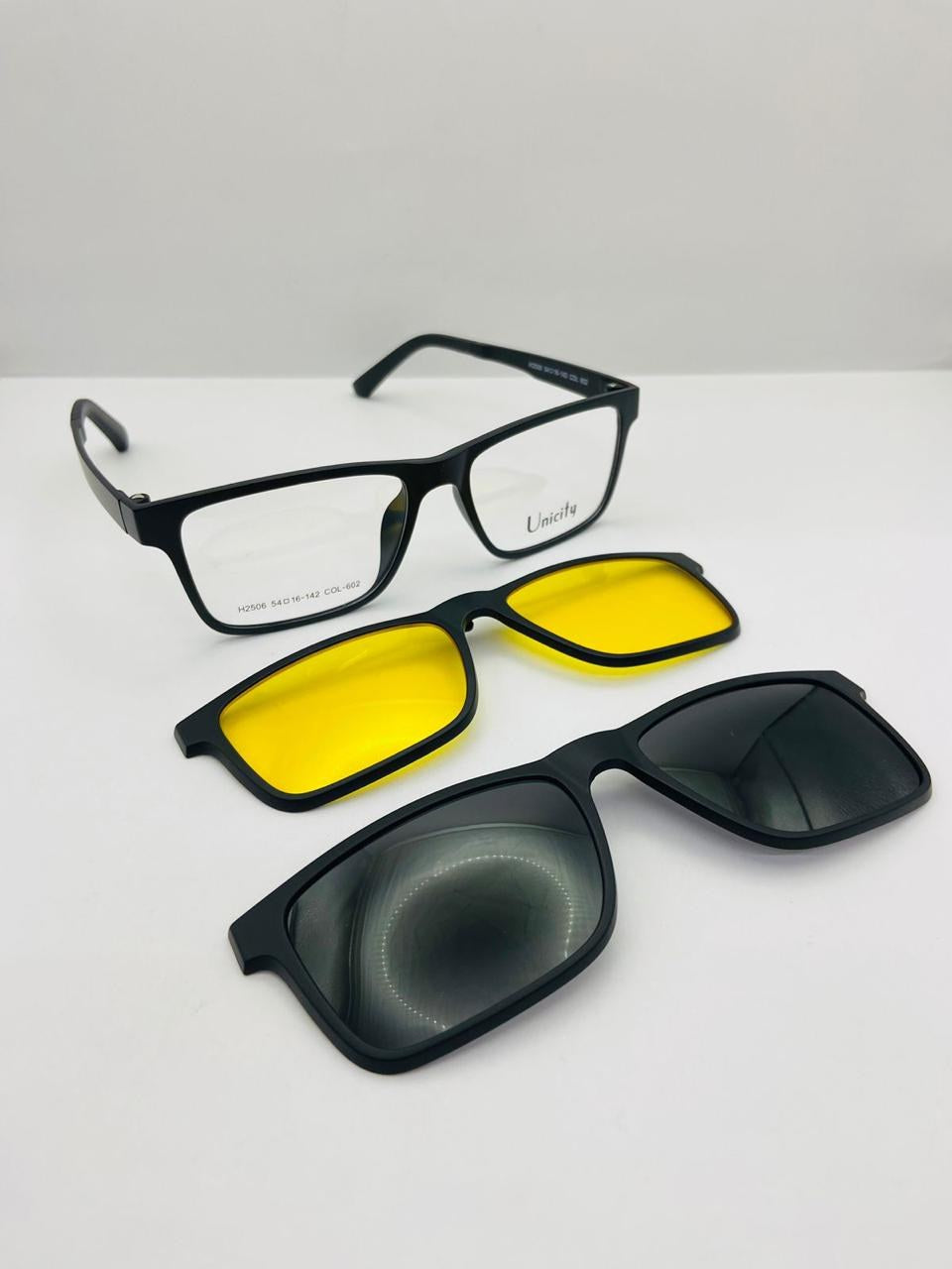 Armazón con clip-on Unicity H2506