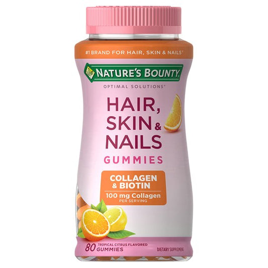 Hair, Skin and Nail 80 Gummies