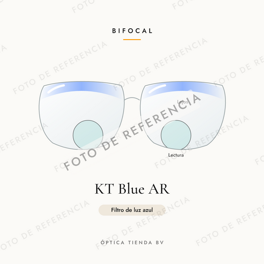 Foto de referencia: Bifocal KT Blue AR