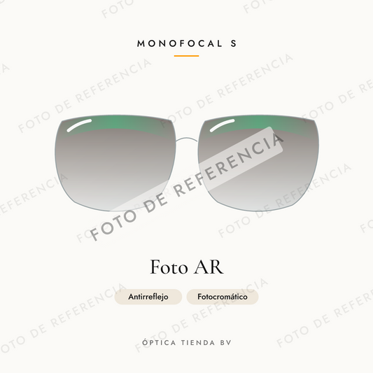 Foto de referencia: Monofocal S Foto AR