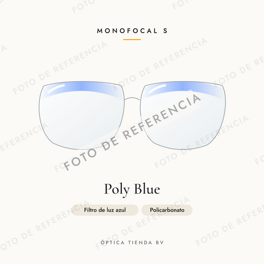 Foto de referencia: Monofocal S Poly Blue